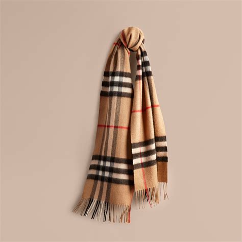 burberry the classic check cashmere scarf in ekd print|Burberry cashmere scarf outlet.